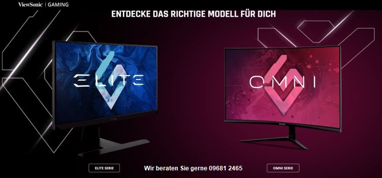 ViewSonic game monitore